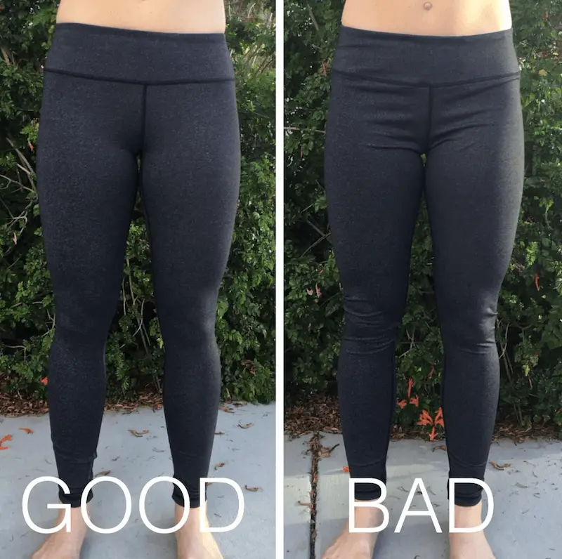 how should leggings fit - image example 