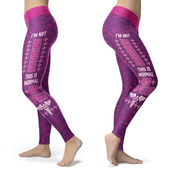 purple leggings gym wear