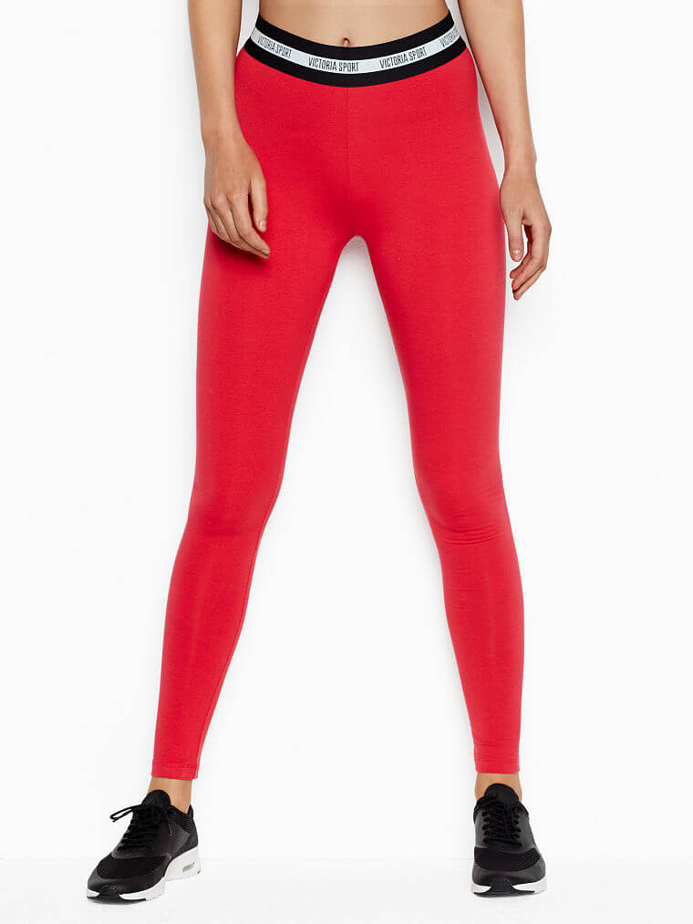 Stripe Waist Anytime Legging - By Victoria Secret Sport - front look