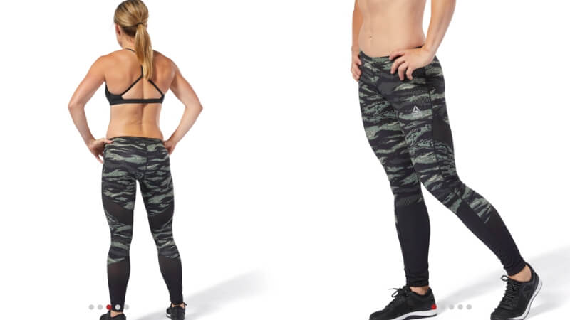 reebok leggings camouflage 