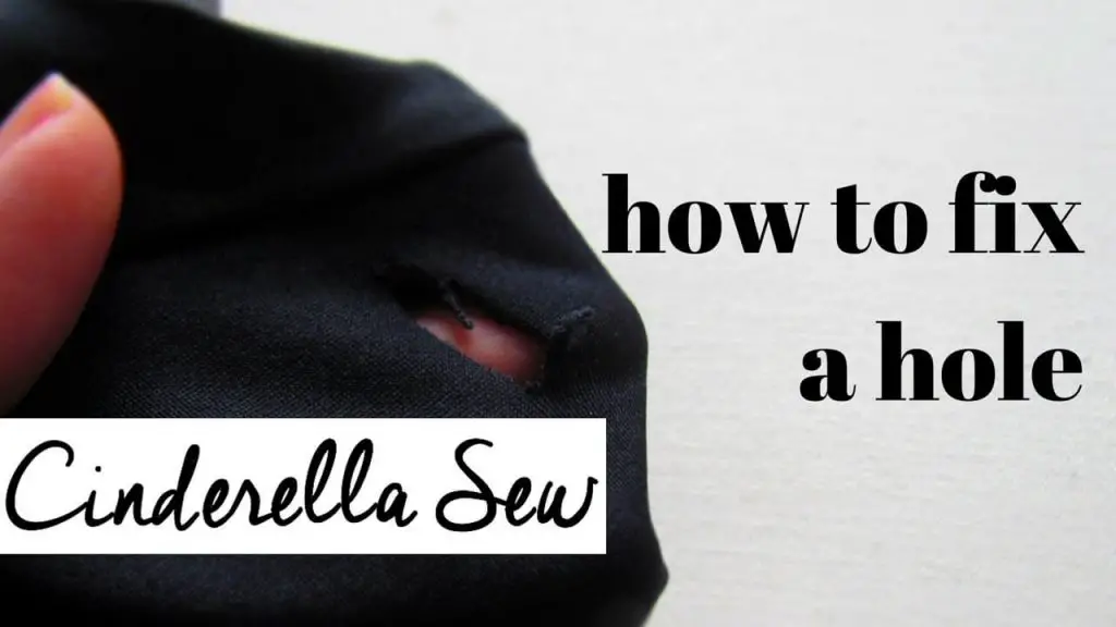 How To Fix a Hole In Leggings. Repairing Tears In Leggings