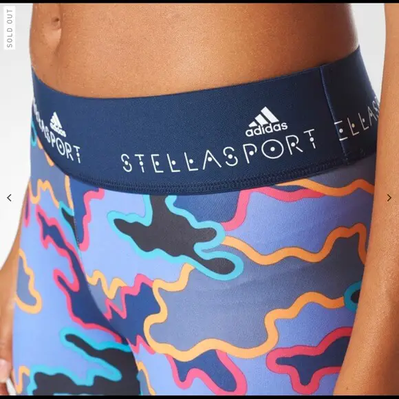 adidas stellasport leggings - waistline logo