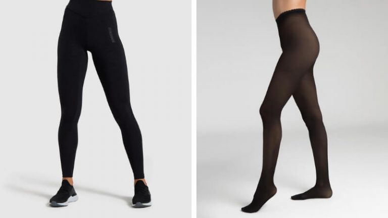 Leggings And Heels. Should We Wear Yoga Pants And High Heels?